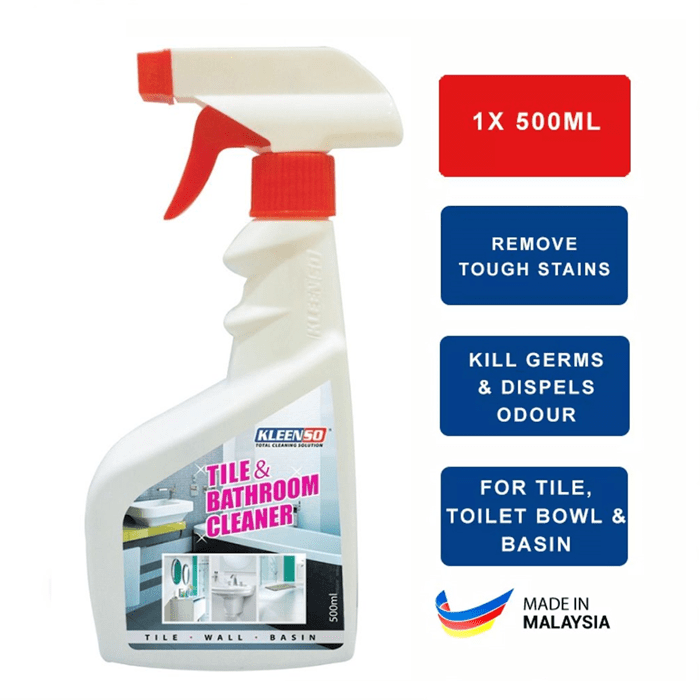 Buy KLEENSO Tile & Bathroom Spray Cleaner 500ml car accessories pet